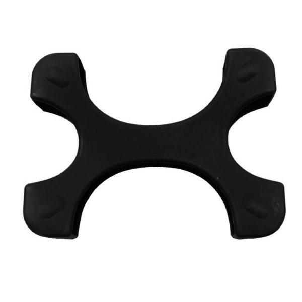 X Type 2.5 inch Portable Hard Drive Silicone Case for 2TB-4TB WD & SEAGATE & Toshiba Portable Hard Drive, without Hole (Black) - Image 3