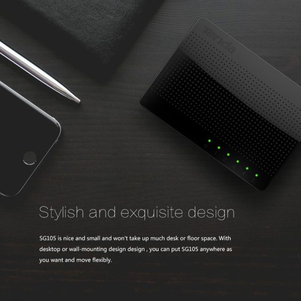 Tenda SG105 Mini 5 Ports 1000Mpbs Fast Gigabit Ethernet Network Switch LAN HUB - Image 6