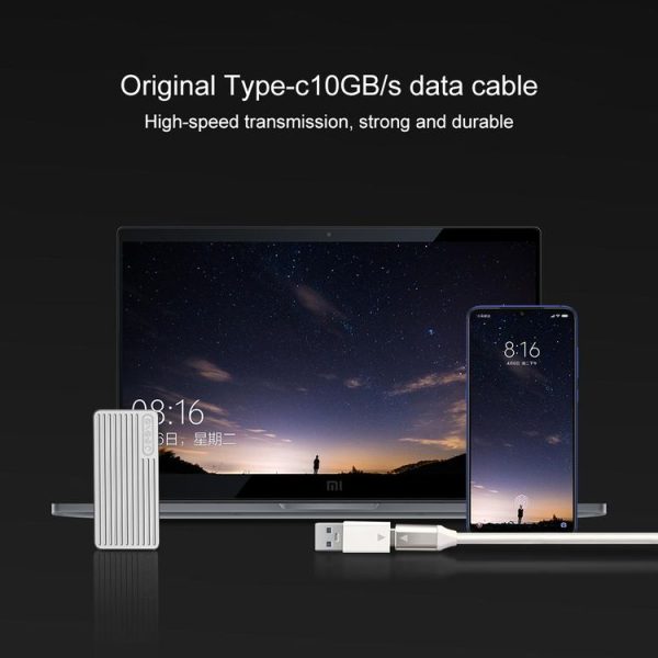 Original Xiaomi Youpin P1 Jesis High-speed Mobile Solid State Drive, Capacity: 250GB (Silver) - Image 7