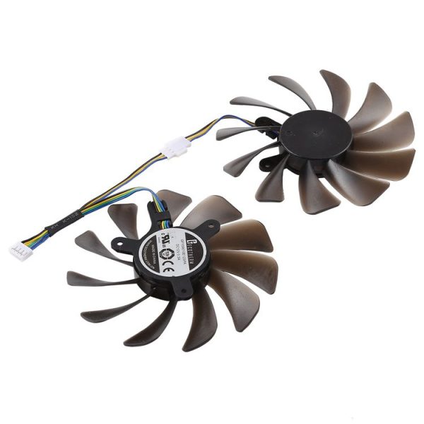 DC 12V 4 Pin VGA Graphics Card Cooling Fan for Zotac Geforce GTX 1080 Ti GTX 1080Ti AMP Edition, Diameter: 95mm, Pairs - Image 3