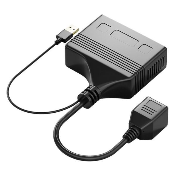 Female RJ45 3 in 1 Gigabit Network Splitter Cable Ethernet Network Coupler - Image 2