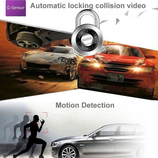 Car DVR Camera 2.7 inch LCD 480P 1.3MP Camera 120 Degree Wide Angle Viewing, Support Night Vision / Motion Detection / TF Card / G-Sensor - Image 9