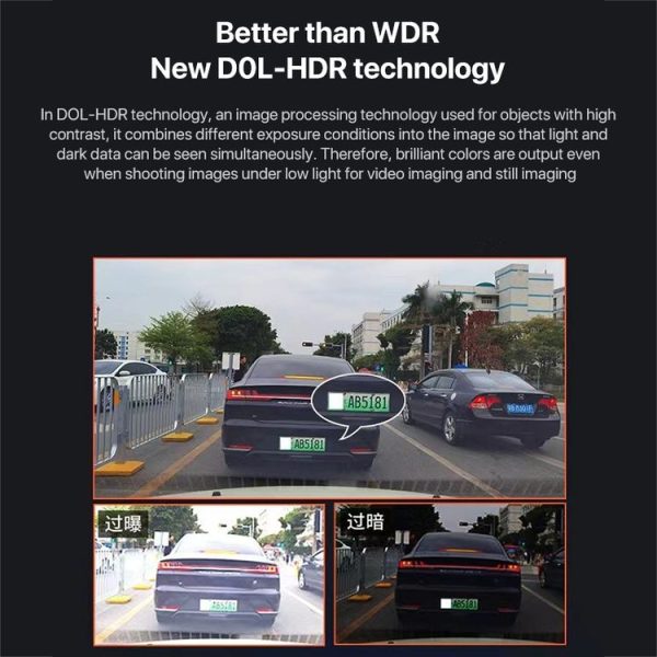 U05 HD Night Vision WiFi Hidden Car Driving Recorder Support Mobile APP - Image 3