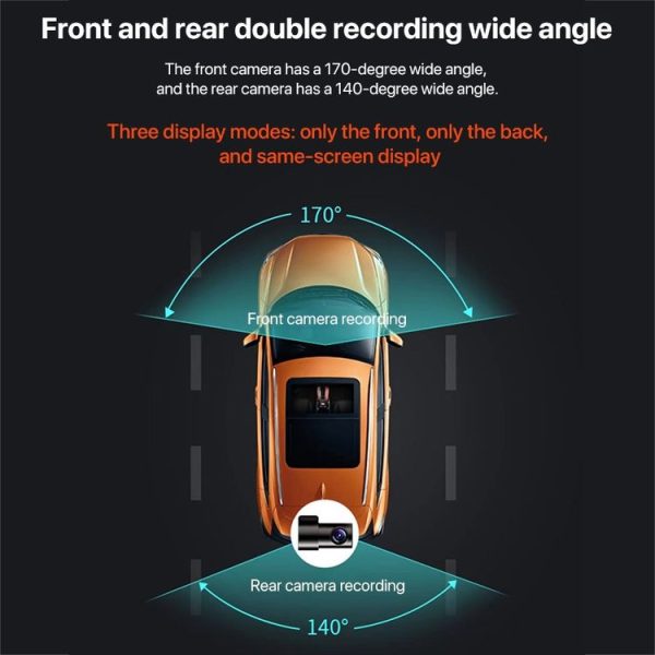 U05 HD Night Vision WiFi Hidden Car Driving Recorder Support Mobile APP - Image 4