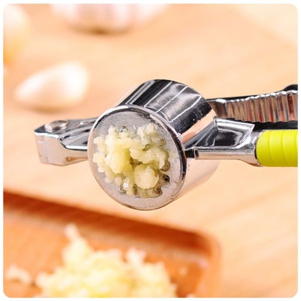 Multi-function Stainless Steel Garlic Presses Garlic Squeezer Tool Crusher Garlic Ginger Grater Nutcracker Kitchen Tool - Image 2