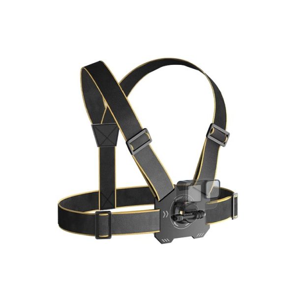 PULUZ Magnetic Quick-release Chest Strap Harness Belt (Black) - Image 2