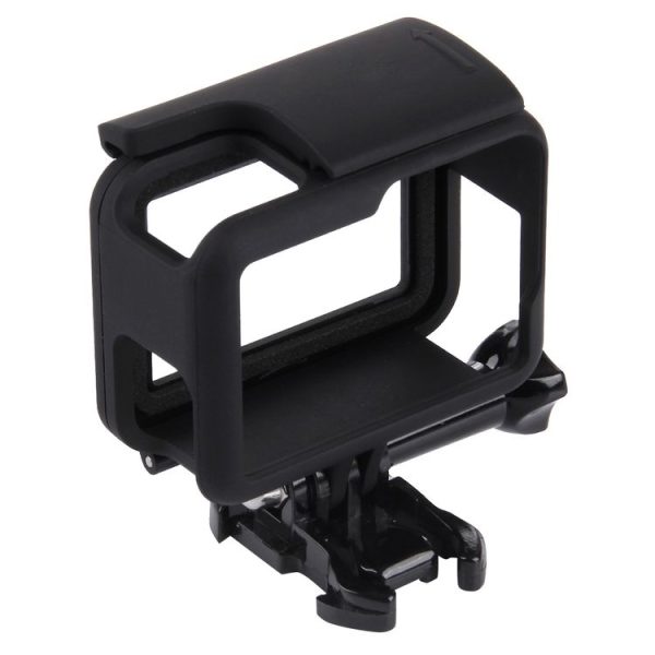 PULUZ ABS Plastic Housing Shell Frame Mount Protective Case Cage with Pedestal and Long Screw for GoPro HERO (2018) / 7 Black / 6 / 5 - Image 4