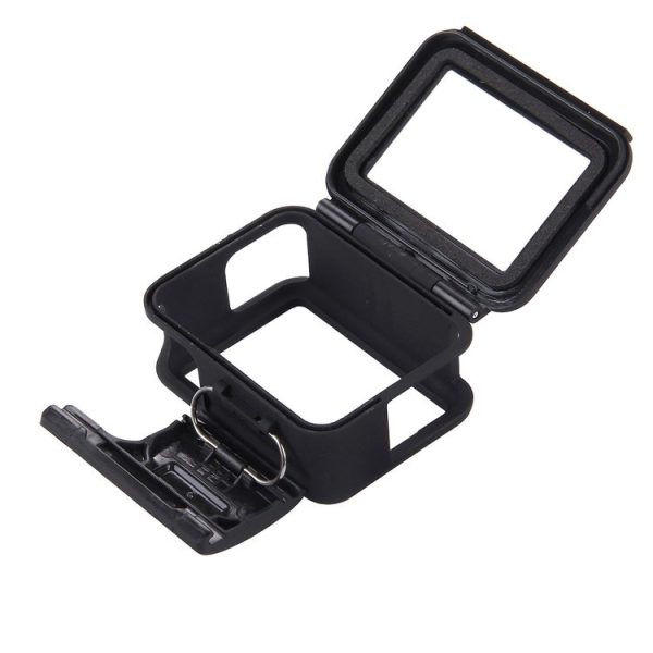 PULUZ ABS Plastic Housing Shell Frame Mount Protective Case Cage with Pedestal and Long Screw for GoPro HERO (2018) / 7 Black / 6 / 5 - Image 5