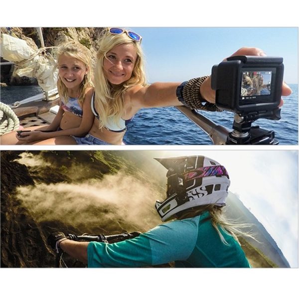 PULUZ ABS Plastic Housing Shell Frame Mount Protective Case Cage with Pedestal and Long Screw for GoPro HERO (2018) / 7 Black / 6 / 5 - Image 9