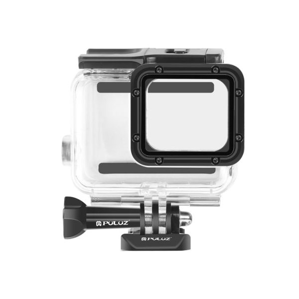 PULUZ for GoPro HERO (2018) / HERO7 Black / 6 / 5 60m Underwater Waterproof Housing Diving Protective Case with Buckle Basic Mount & Screw - Image 2