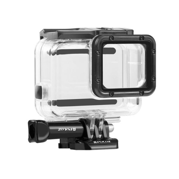 PULUZ for GoPro HERO (2018) / HERO7 Black / 6 / 5 60m Underwater Waterproof Housing Diving Protective Case with Buckle Basic Mount & Screw - Image 3