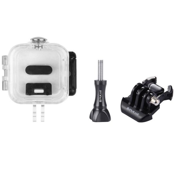 PULUZ 45m Underwater Waterproof Housing Diving Protective Case for GoPro HERO5 Session / HERO4 Session / HERO Session, with Buckle Basic Mount & Screw - Image 7