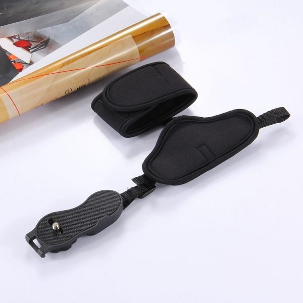 PULUZ Soft Neoprene Hand Grip Wrist Strap with 1 / 4 inch Screw Plastic Plate for SLR / DSLR Cameras - Image 9