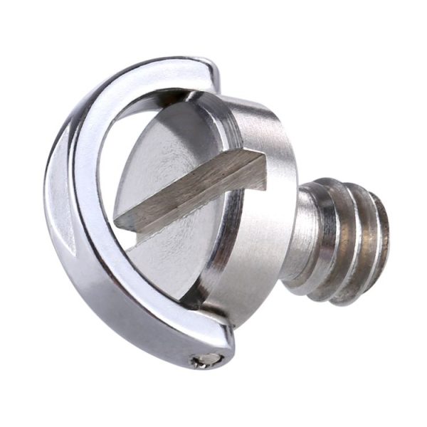 PULUZ 1 / 4 inch Male Thread Screw with C-Ring for Quick Release, Tripod Mount - Image 2