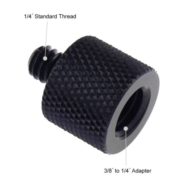 PULUZ 3 / 8 inch Female Thread to 1 / 4 inch Male Thread Adapter Screw - Image 4