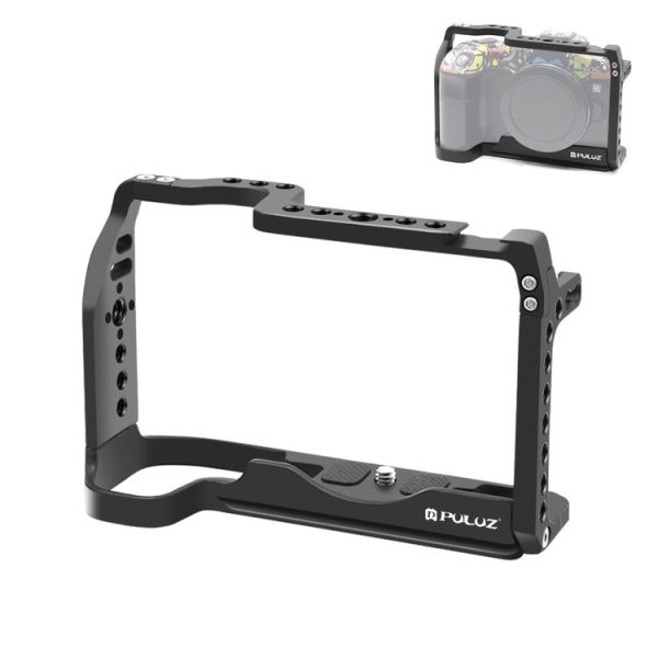 Canon EOS-RP PULUZ Metal Camera Cage Stabilizer Rig (Black)