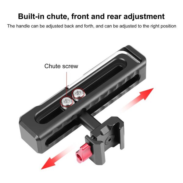 PULUZ Camera Top Handle Hand Grip for Camera Cage (Black) - Image 4