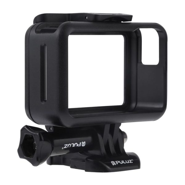 PULUZ Standard Border Frame ABS Protective Cage for DJI Osmo Action, with Buckle Basic Mount & Screw (Black) - Image 2