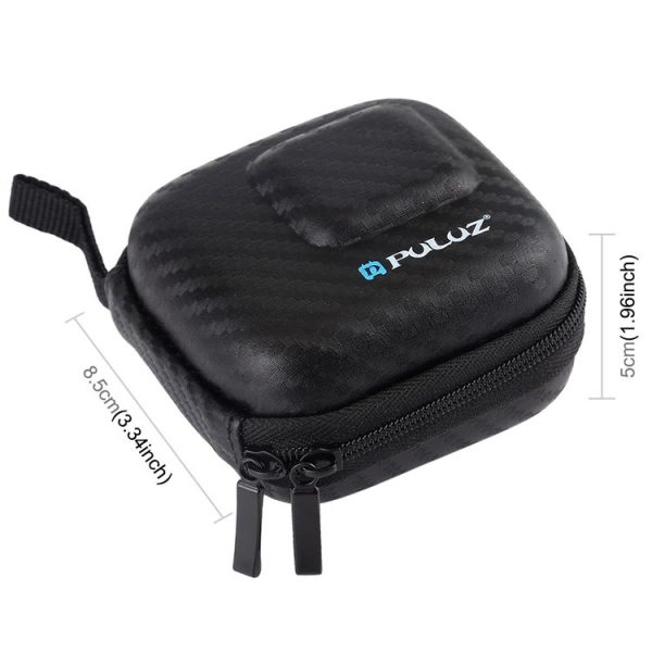 PULUZ Mini Portable Carbon Fiber Storage Bag for GoPro HERO13 Black / 12 Black / 11 Black / 10 Black / 9 Black and other Similar Size Cameras - Image 4