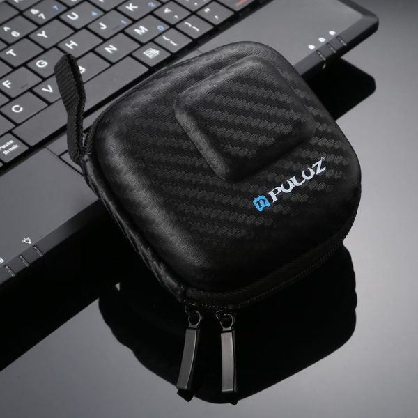 PULUZ Mini Portable Carbon Fiber Storage Bag for GoPro HERO13 Black / 12 Black / 11 Black / 10 Black / 9 Black and other Similar Size Cameras - Image 6