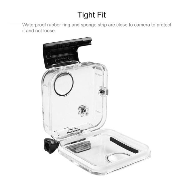 PULUZ 45m Underwater Waterproof Shockproof Housing Diving Case for GoPro Fusion, with Buckle Basic Mount & Screw - Image 4