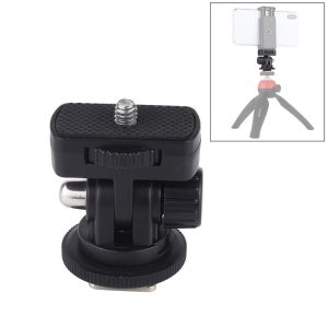 PULUZ 1 / 4 inch Screw Thread Cold Shoe Tripod Mount Adapter
