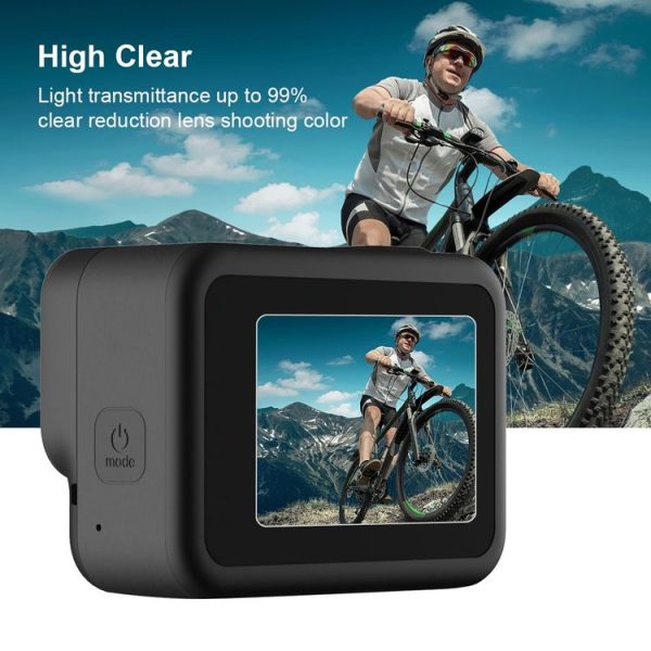 PULUZ for GoPro HERO8 Black Lens + LCD Display 9H 2.5D Tempered Glass Film - Image 4