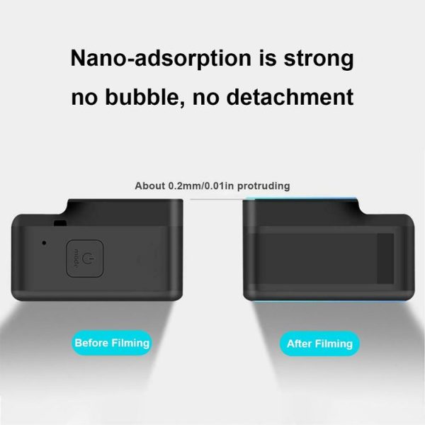 PULUZ for GoPro HERO8 Black Lens + LCD Display 9H 2.5D Tempered Glass Film - Image 6