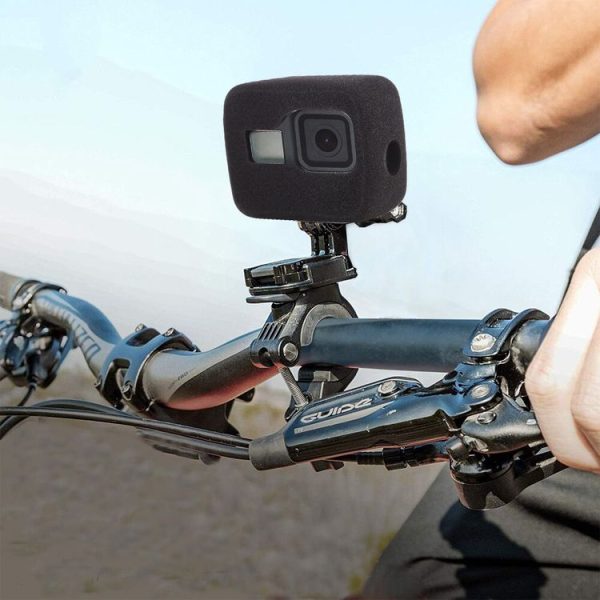 PULUZ for GoPro HERO8 Black Foam Windshield Housing Case (Black) - Image 6