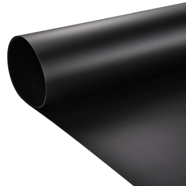 PULUZ Photography Background PVC Paper for Studio Tent Box, Size: 73.5cm x 36cm (Black) - Image 3