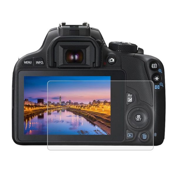 PULUZ 2.5D 9H Tempered Glass Film for Canon 100D, Compatible with Canon 100D / M3 / G1X2 - Image 2