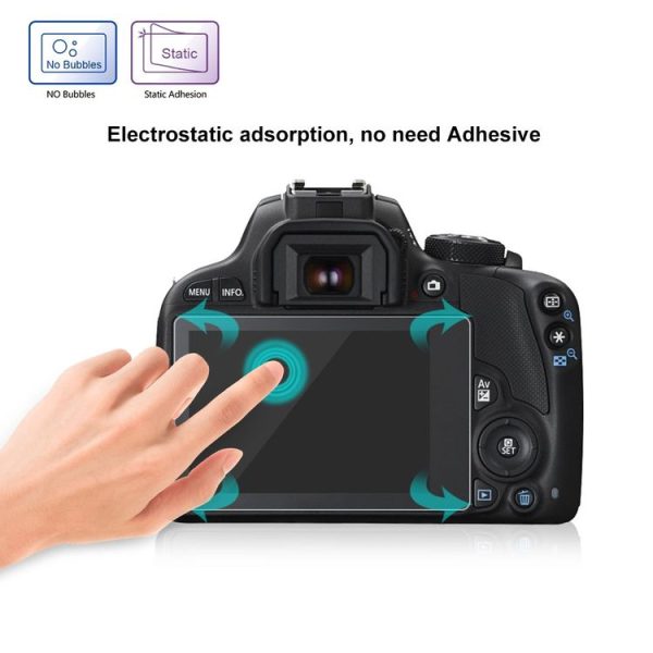 PULUZ 2.5D 9H Tempered Glass Film for Canon 100D, Compatible with Canon 100D / M3 / G1X2 - Image 8