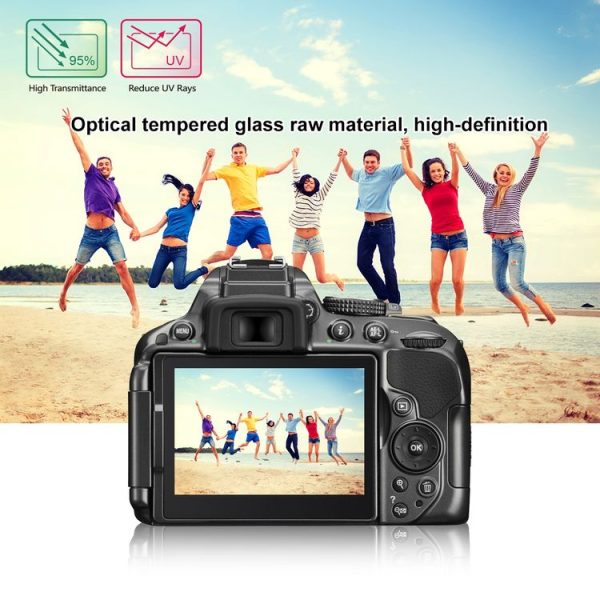 PULUZ 2.5D 9H Tempered Glass Film for Nikon D5300, Compatible with Nikon D5300 / D5500 / D5600, Pentax K-1 / K-1markii - Image 11