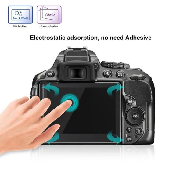 PULUZ 2.5D 9H Tempered Glass Film for Nikon D5300, Compatible with Nikon D5300 / D5500 / D5600, Pentax K-1 / K-1markii - Image 8