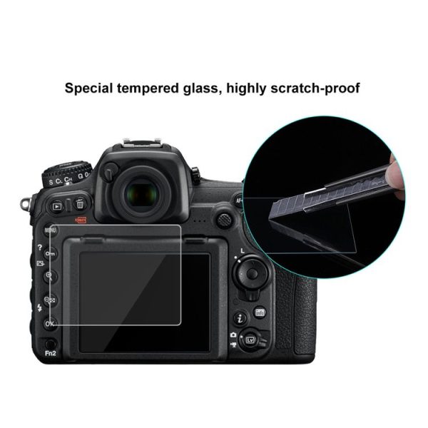 PULUZ 2.5D 9H Tempered Glass Film for Nikon D7100, Compatible with Nikon D5 / D500 / D7100 / D610 / D600 / D750 / D810 / D800 / D800E / D850 / D4S / D5200 / D5100 / P530 / P510, Fujifilm HS33 / HS35 / GFX50S / S1700 / S1770 / S2900 / S2950 / S4000 / HS20 / HS22 / SX420IS / 530HS / 410IS / 430IS / 420IS - Image 9