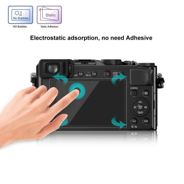 PULUZ 2.5D 9H Tempered Glass Film for Panasonic DMC-LX100, Compatible with Panasonic GF2 / GF3 / GF5 / GF6 / WEA / GM1 / FL1GK / GX7 / GF9 / GF8 / GF7 / GM1S / TZ70 / TZ90 / TZ85 / FZ85 / TZ57 - Image 8