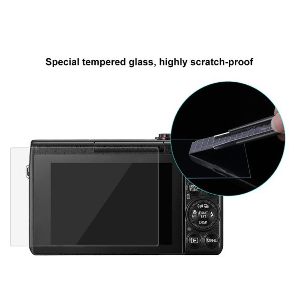 PULUZ 2.5D 9H Tempered Glass Film for Canon G7X, Compatible with Canon G3X / G9X / G5X / G7XII / G9XII / G1X Mark III / M6 / M100 / M50 / EOS RP / M6 Mark II - Image 9