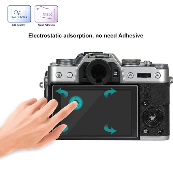 PULUZ 2.5D 9H Tempered Glass Film for Fujifilm X-T10, Compatible with Fujifilm X-A1 / X-A2 / X-M1 / X30 / X-T20 / X-E3, Nikon S2, Casio ZS240 / ZS210 / ZS190 - Image 8