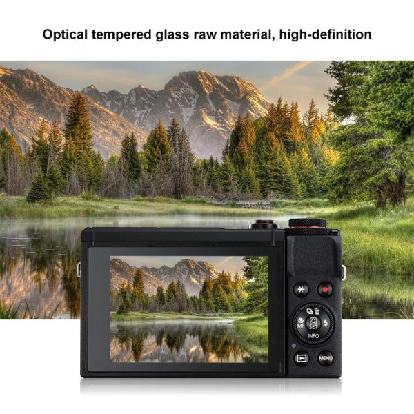 PULUZ 2.5D 9H Tempered Glass Film for Canon PowerShot G7 X Mark III - Image 7