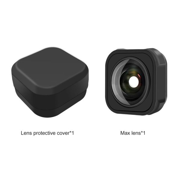 PULUZ Max Lens Mod Wide Angle Lens for GoPro Hero13 Black / Hero12 Black / Hero11 Black / HERO10 Black / HERO9 Black (Black) - Image 9