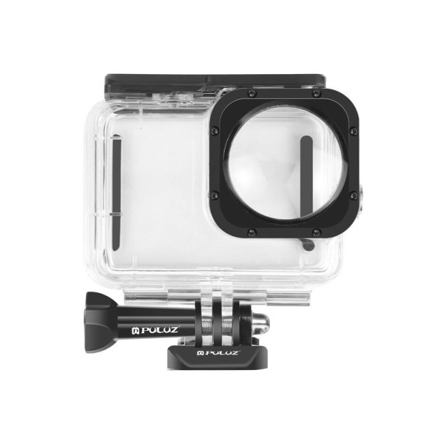 PULUZ 40m Waterproof Housing Protective Case with Buckle Basic Mount & Screw for GoPro HERO12 Black / 11 Black / 11 Black Mini / 10 Black / 9 Black Max Lens Mod (Transparent) - Image 2
