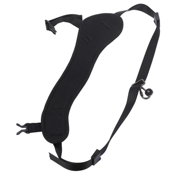 PULUZ Quick Release Anti-Slip Soft Pad Nylon Breathable Curved Camera Strap with Metal Hook for SLR / DSLR Cameras - Image 3