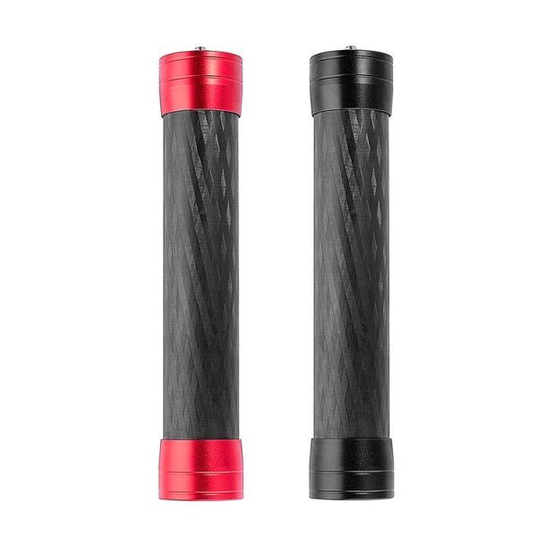 PULUZ 21cm Carbon Fiber Extension Monopod Stick for DJI / MOZA / Feiyu V2 / Zhiyun G5 Gimbal (Black) - Image 6