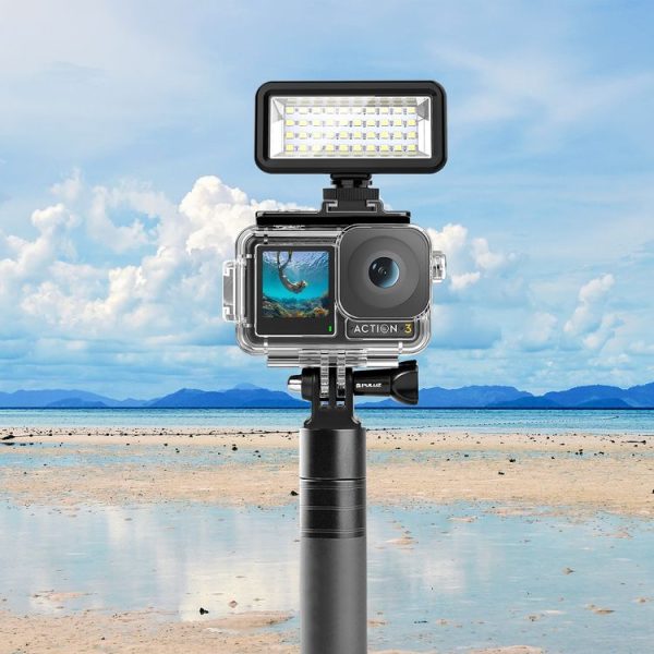 PULUZ 40 LEDs 40m Diving Waterproof Fill Light Camera Video Photo Studio Light (Black) - Image 8