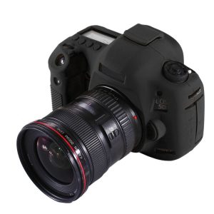 PULUZ Soft Silicone Protective Case for Canon EOS 5D Mark III / 5D3 (Black)