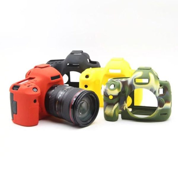PULUZ Soft Silicone Protective Case for Canon EOS 5D Mark III / 5D3 (Black) - Image 12