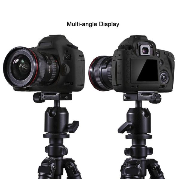 PULUZ Soft Silicone Protective Case for Canon EOS 5D Mark III / 5D3 (Black) - Image 8