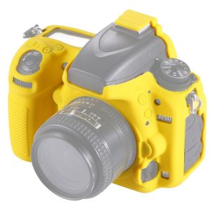 PULUZ Soft Silicone Protective Case for Nikon D750 (Yellow)