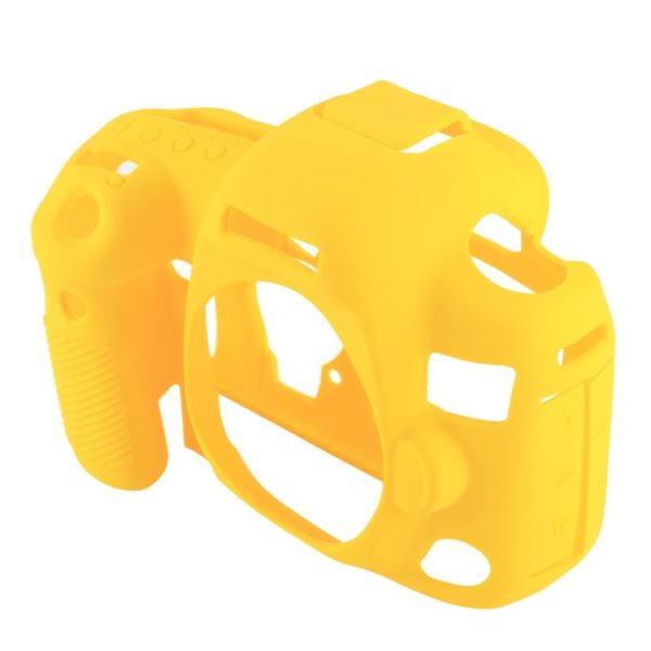 PULUZ Soft Silicone Protective Case for Canon EOS 5D Mark IV (Yellow) - Image 2