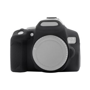 PULUZ Soft Silicone Protective Case for Canon EOS 850D (Black)